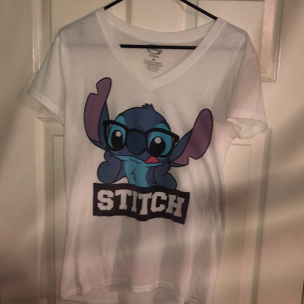 White stitch shirt